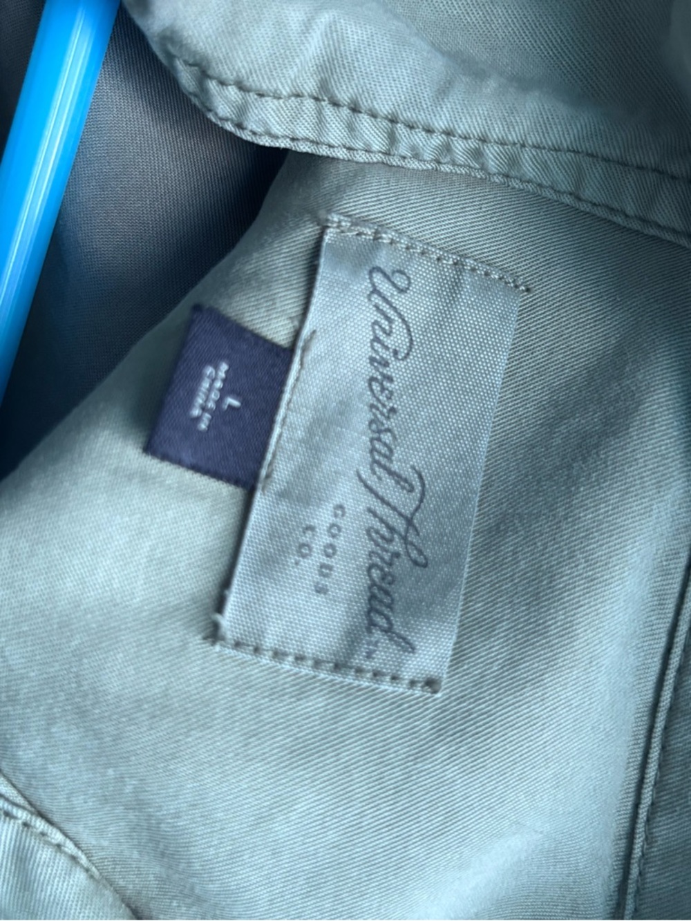 Universal Thread Sage Green Utility Shirt - Picture 4 of 5